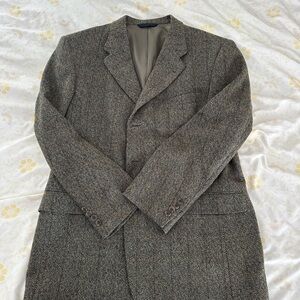 Burberry Brown Tweed Jacket